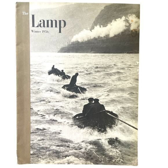 Vintage 1950s Magazine Lot of 6 The Lamp 1956 1957 1958 Standard Oil 50s - Picture 2 of 15